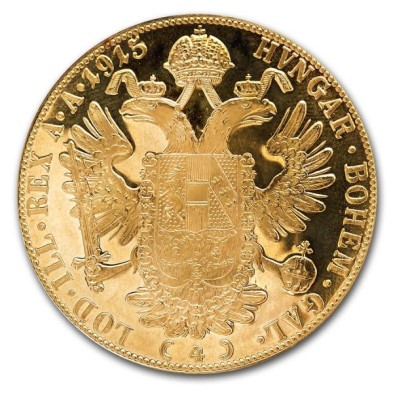 Moneda de Oro 4 Ducados-Austria-Francisco José I