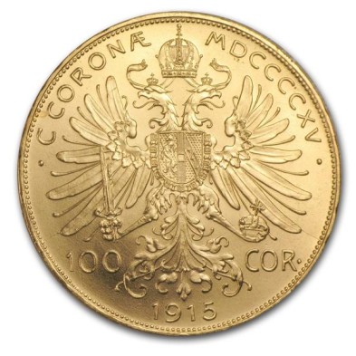 Moneda de Oro 100 Coronas-Austria-Francisco José I