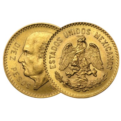 10 Pesos-México-Hidalgo-Varios Años