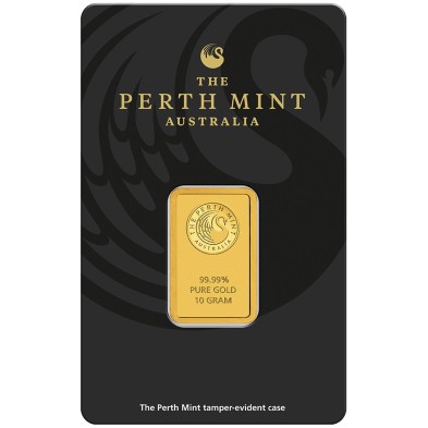 Lingote Oro 10 gramos Perth Mint