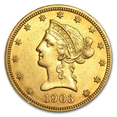 10$ Dollar-USA-Eagle (Liberty Head)-1866/1907