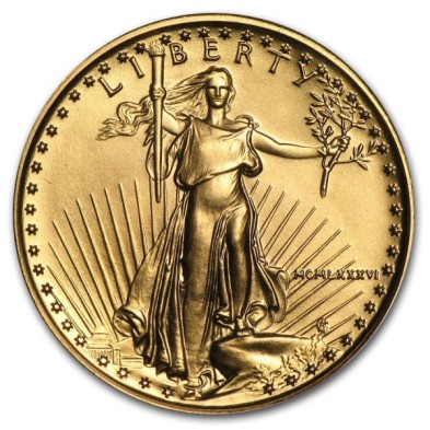 Moneda de Oro 10$ Dollar-USA-1/4 oz.-American Eagle-Varios Años