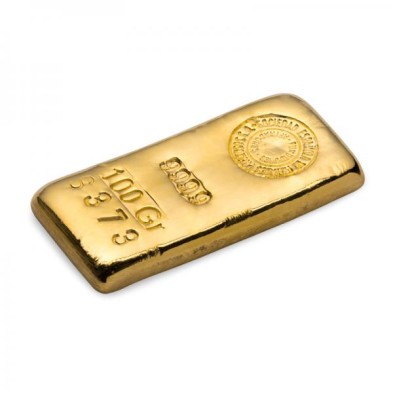 Lingote Oro 100 gramos Sempsa