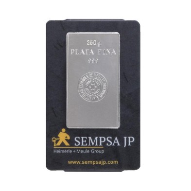 Lingote Plata 250 gramos Sempsa