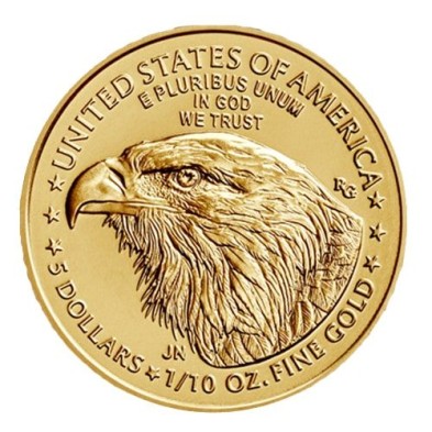 5$ Dollar-USA-1/10 oz.-American Eagle-2023