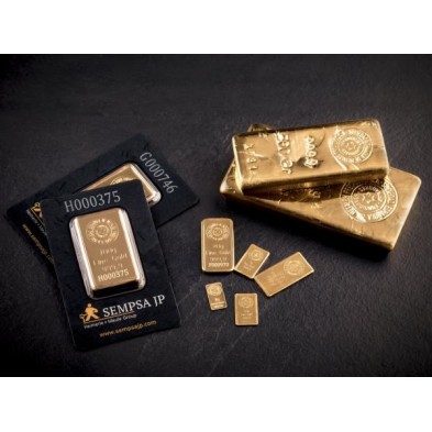 Lingote Oro 250 gramos Sempsa