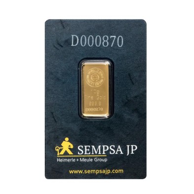 Lingote Oro 10 gr Sempsa (Blister)