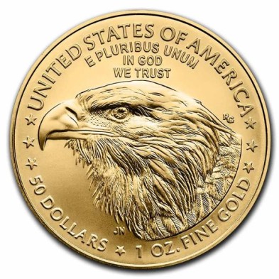 Moneda de Oro 50$ Dollar-USA-1 oz.-American Eagle-2024