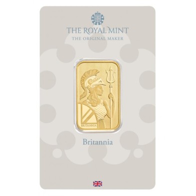 Lingote Oro 20 gramos Royal Mint-Britannia