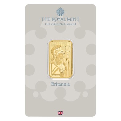 Lingote Oro 10 gramos Royal Mint-Britannia