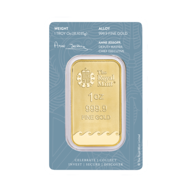 Lingote Oro 1 Onza Troy (31,10gr) Royal Mint- Britannia