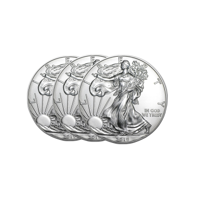 Moneda de Plata 1$ Dollar-USA-1 oz.-American Eagle-2020-Segunda Mano
