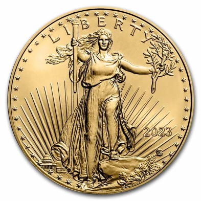 Moneda de Oro 50$ Dollar-USA-1 oz.-American Eagle-2023