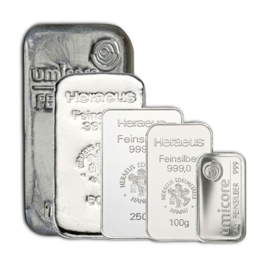 Lingote Plata 10 gramos Refinerías Good Delivery Segunda Mano