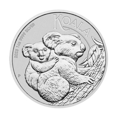Moneda de Plata 1$ Australia-1 oz. Koala-2023