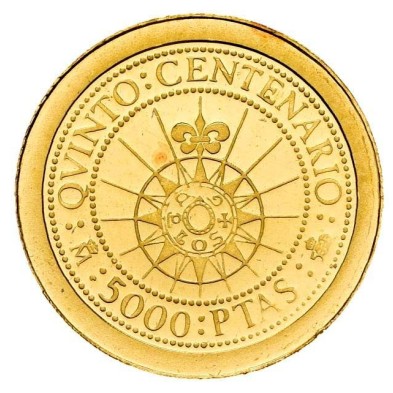 Moneda de Oro 5.000 Pesetas-España-Juan Carlos I-Varios Años