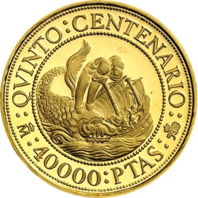 Moneda de Oro 40.000 Pesetas-España-Juan Carlos I-Varios Años