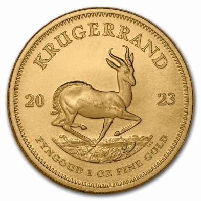 Moneda de Oro Krugerrand-1 oz.-Sudáfrica-2023