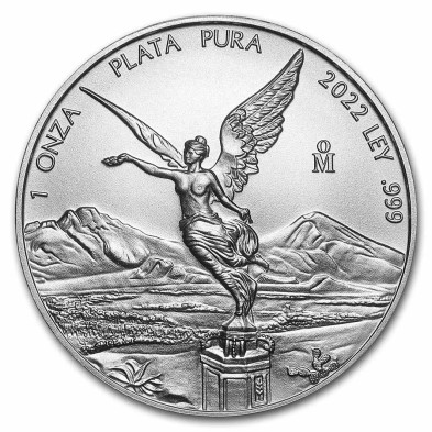Moneda de Plata México-1 oz.-Libertad-2022