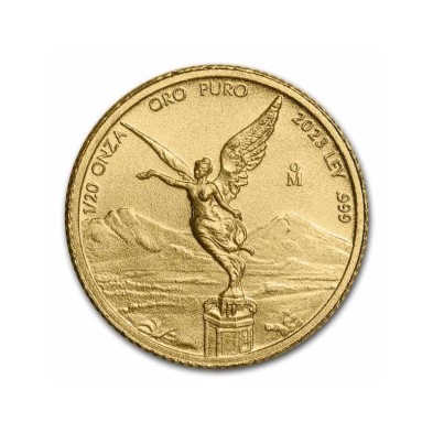 Moneda de Oro México-1/20 Oz.-Libertad-2023