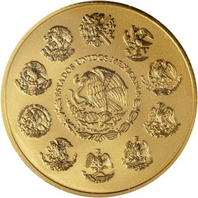 Moneda de Oro México 1 Oz.-Libertad-Reverse Proof-2023