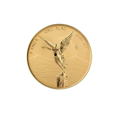 Moneda de Oro México 1 Oz.-Libertad-Reverse Proof-2023