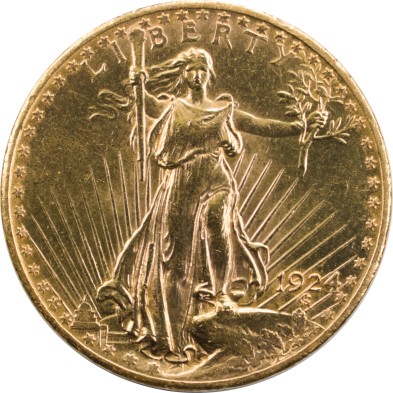 Moneda de Oro 20$ Dollar-USA-Double Eagle Saint Gaudens-1907/1933