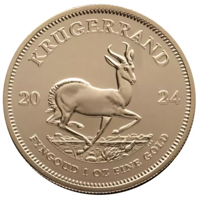 Moneda de Oro Krugerrand-1 oz.-Sudáfrica-2024