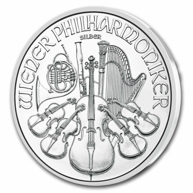 Moneda de Plata-1,50€ Euros-Austria-1 oz.-Filarmónica de Viena-2024