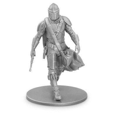 Figura de Plata The Mandalorian™-Series 1-Silver Miniature