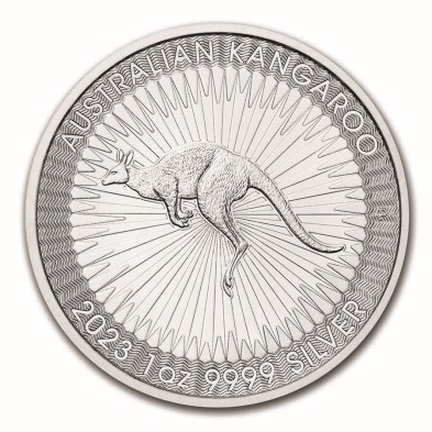 Moneda de Plata 1$ Dollar-Australia-1 oz.-Kangaroo (Canguro)-2023