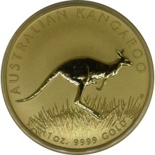 Moneda de Oro Australia 1 Oz.-Canguro-Reverse Proof-2008
