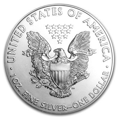 Moneda de Plata 1$ Dollar-USA-1 oz.-American Eagle-2012-Segunda Mano