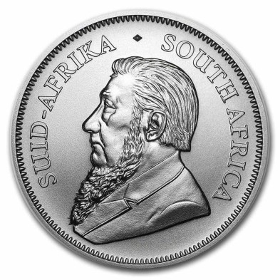 Moneda de Plata Rand-Sudáfrica-1 oz.-Krugerrand-2024