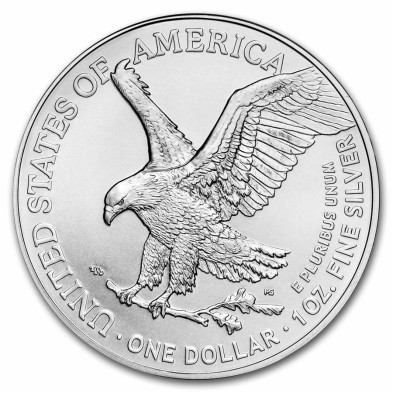 Moneda de Plata 1$ Dollar-USA-1 oz.-American Eagle-2024