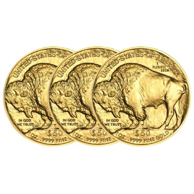 Moneda de Oro 50$ Dollar-USA-1 oz.-American Buffalo-Varios años