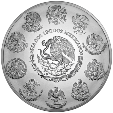 Moneda de Plata-1 Kilo.-México-Libertad-Revese Proof-2024