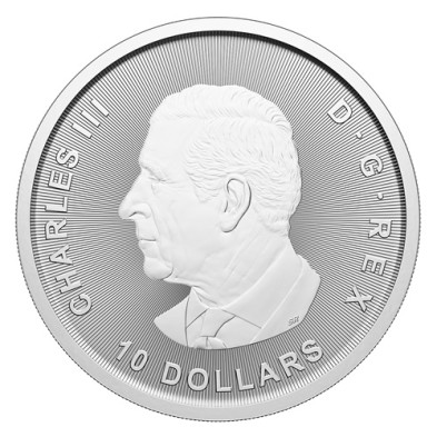 Moneda de Plata 10$ Dollar-Canada-2 Oz.-Bull And Bear-2025