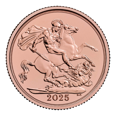 Moneda de Oro 1£ Libra-U.K.-Soberano-2025