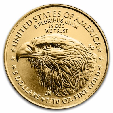 Moneda de Oro 5$ Dollar-USA-1/10 oz.-American Eagle-2025