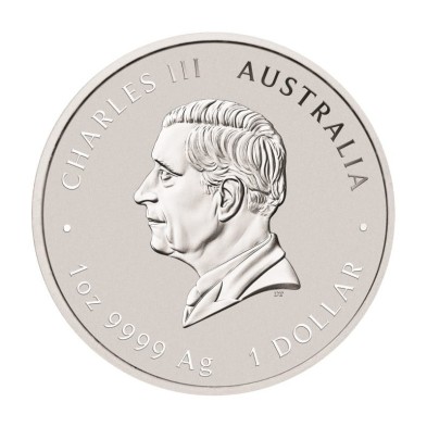Moneda de Plata 1$ Dollar-Australia-1 Oz.-Proclamacion (Pillar Dollar)-2025