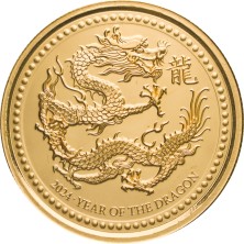 Moneda de Oro 88 Tala-Samoa-1 oz.-Year of the Dragon-2024