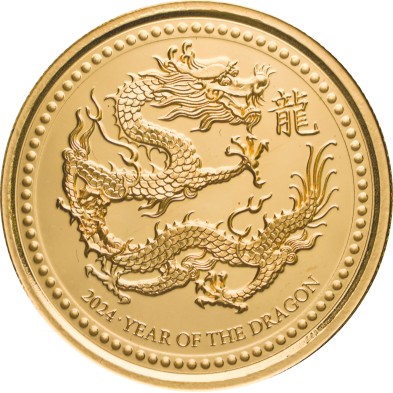 Moneda de Oro 88 Tala-Samoa-1 oz.-Year of the Dragon-2024