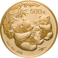 Moneda de Oro 100¥ Yuan-China-1 oz.-Panda-2006