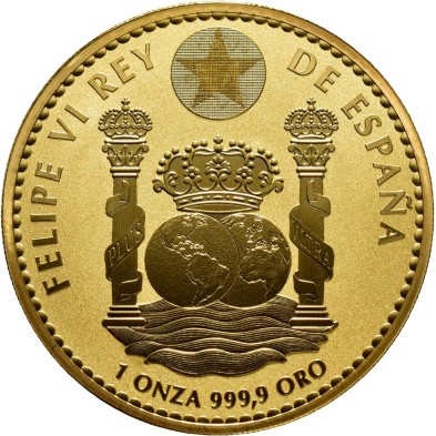 Moneda de Oro 1,5€ Euros-España-1 oz.-Oso Pardo-2025