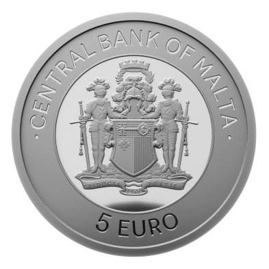Moneda de Plata 5€-Euros-Malta-1 oz.-Il-Gremxula ta' Filfla-2025