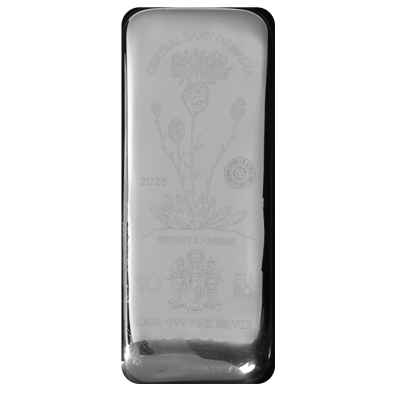 Moneda de Plata 10€ Euros-Malta-100 gramos-Widnet il-Baħar