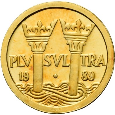 10 Ecu-España-Columnas de Hércules-1989