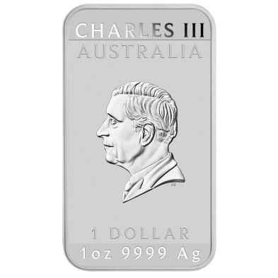 Moneda de Plata 1$ Dollar-Australia-1 oz.- Horse (rectangular)-2026
