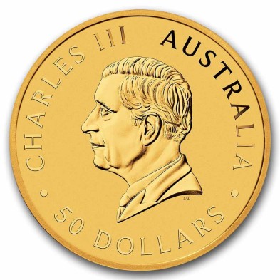 Moneda de Oro 50$ Dollar-Australia-1/2 oz.-Kangaroo (canguro)-2026